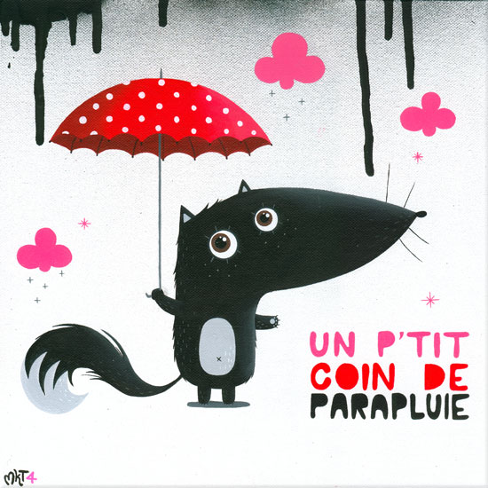 un petit coin de parapluie